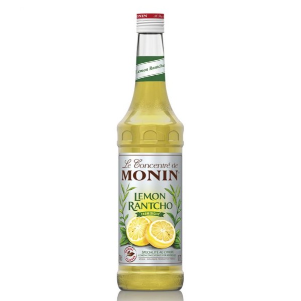Encontraproduto.com.br - Xarope de Limão Rantcho Drink 700ml Monin Limão Rantcho