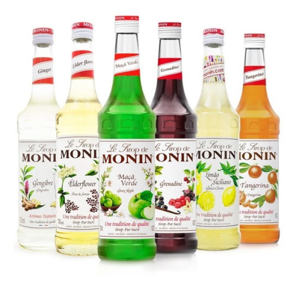 Encontraproduto.com.br - Xarope de Limão Rantcho Drink 700ml Monin Limão Rantcho