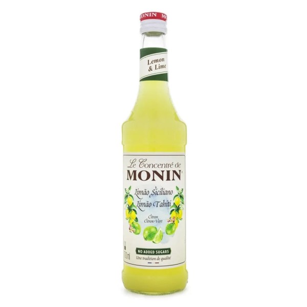 Encontraproduto.com.br - Xarope Concentrado De Limão Siciliano E Limão Tahiti Sem Adição De Açúcar 700ml Monin