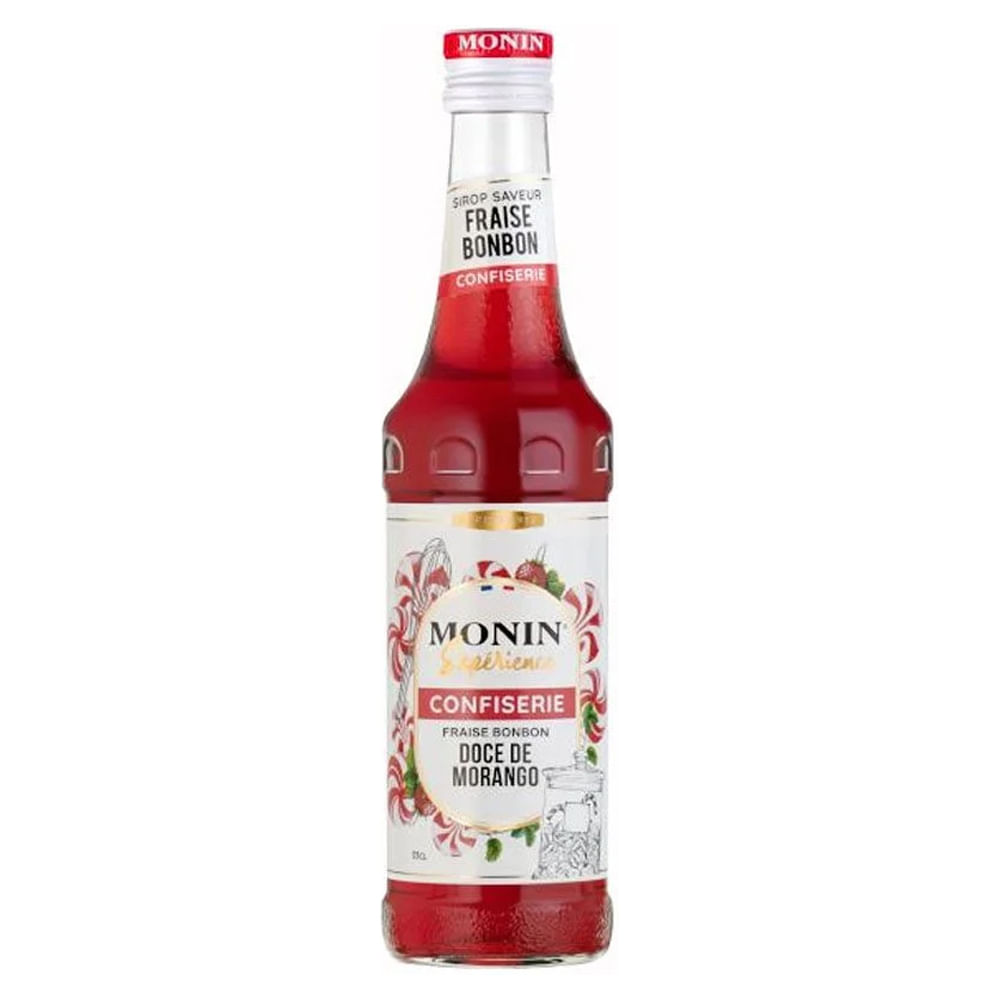 Encontraproduto.com.br - Xarope Monin Experience Confiserie Doce de Morango 330ml