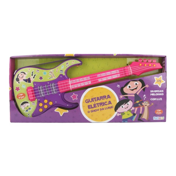 Encontraproduto.com.br - Guitarra Elétrica O Show da Luna Multikids - BR1799OUT [Reembalado]