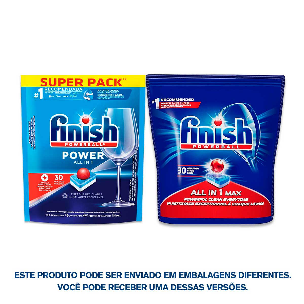 Encontraproduto.com.br - Detergente para Lava Louças em tabletes Finish com 30 unidades