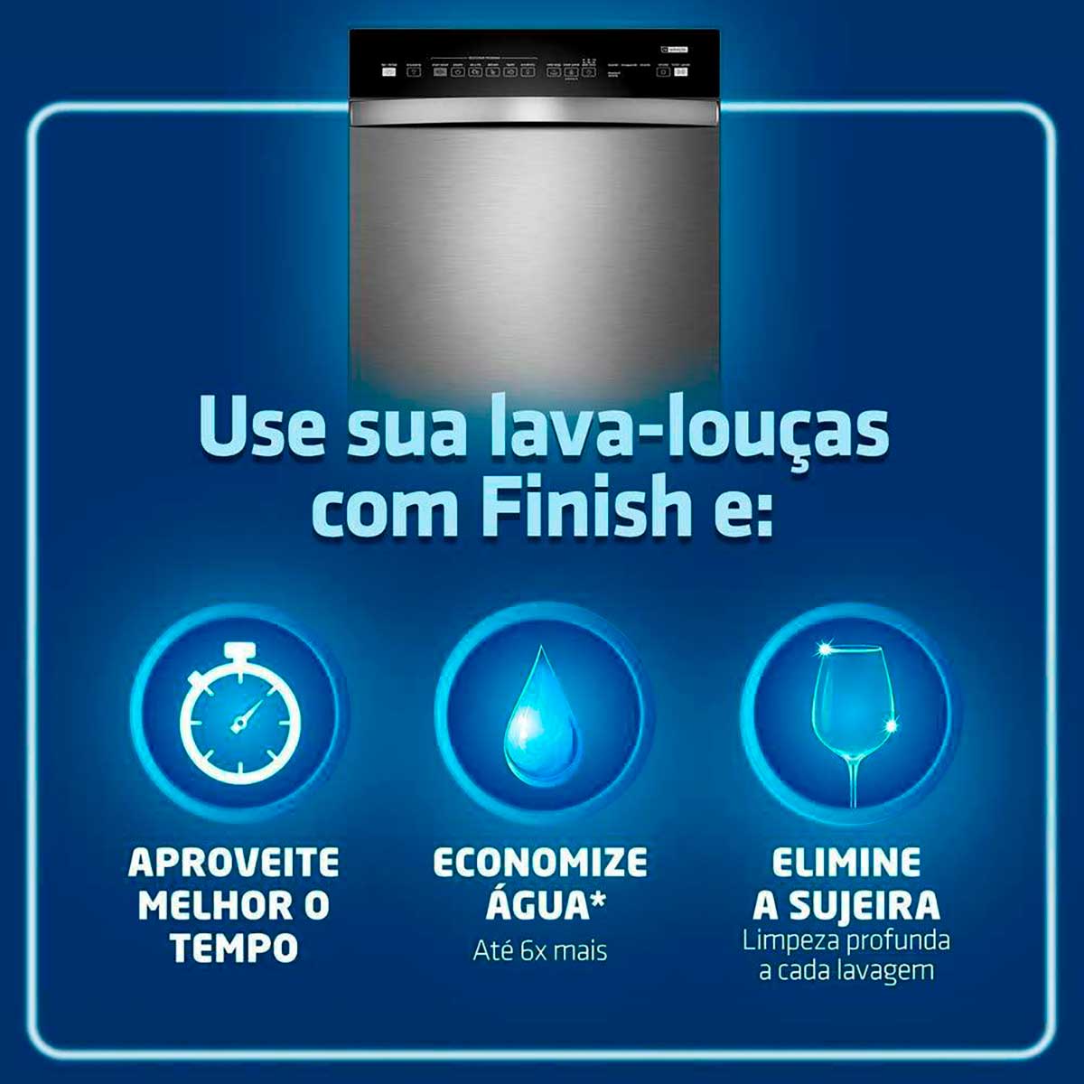 Encontraproduto.com.br - Detergente para Lava Louças em tabletes Finish com 30 unidades