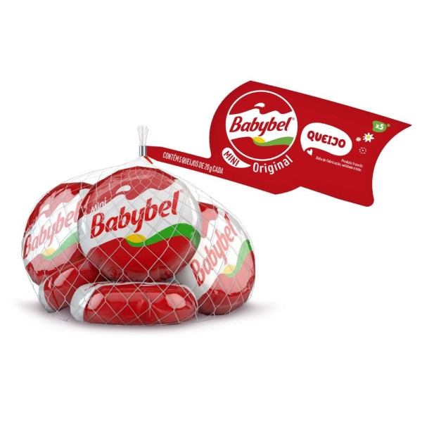 Encontraproduto.com.br - Mini Queijo Original Babybel 100g 5 Unidades