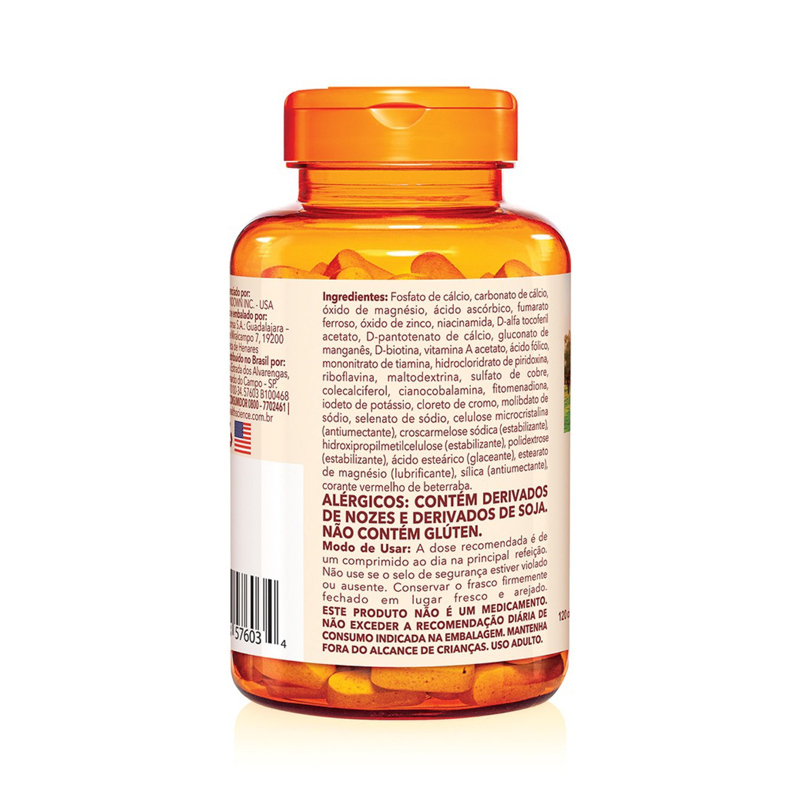 Encontraproduto.com.br - Suplemento Alimentar Sundown Multi A-Z 120 Cápsulas