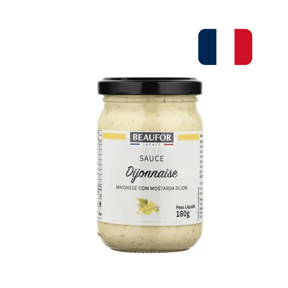 Encontraproduto.com.br - Maionese Francesa Beaufor Com Mostarda de Dijon Frasco 180g