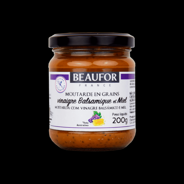 Encontraproduto.com.br - Mostarda com Vinagre Balsâmico e Mel Beaufor 200g