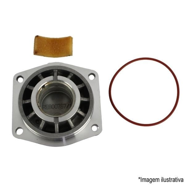 Encontraproduto.com.br - FLANGE TRAS. COMPRESSOR AR 75MM DUPLO CAMINHÃO/ÔNIBUS VOLVO