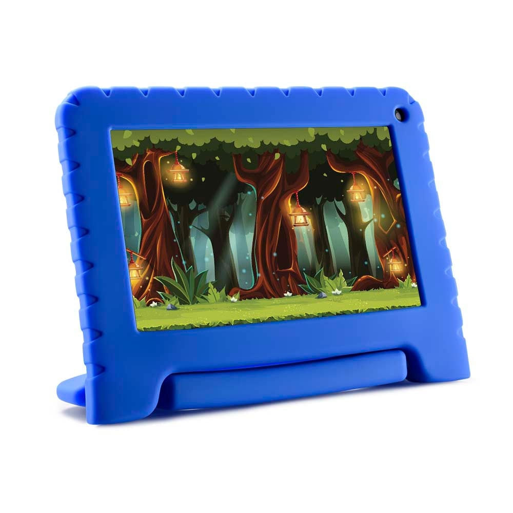 Encontraproduto.com.br - Tablet Kid Pad Go Multi 7 Pol. 16GB Quad Core Android 8,1 Azul - NB302OUT [Reembalado]