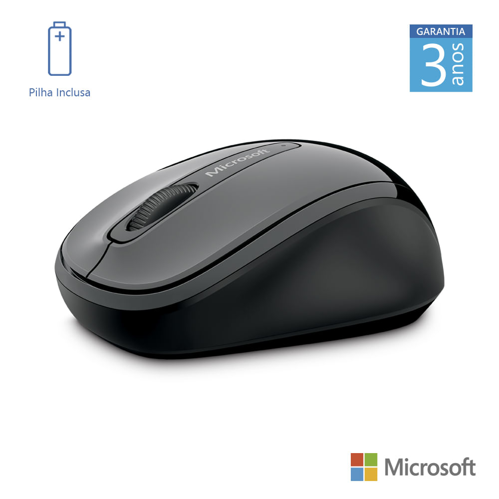 Encontraproduto.com.br - Mouse Loch Ness Sem Fio Usb Preto Microsoft - GMF00380OUT [Reembalado]