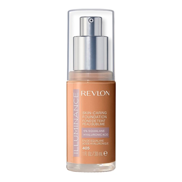 Encontraproduto.com.br - Revlon Illuminance Skin-Caring Hazel 405 - Base 30ml