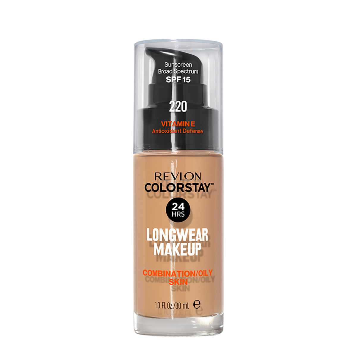 Encontraproduto.com.br - Revlon ColorStay Natural Beige 220 - Base Líquida 30ml