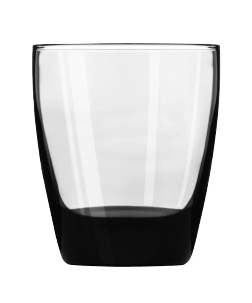 Copo Baixo para Whisky em Vidro Classic Smoke 384ml