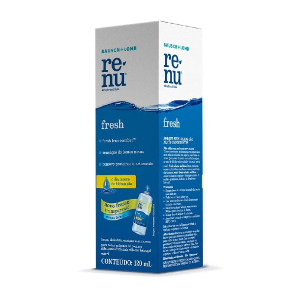 Encontraproduto.com.br - Renu Plus Solução Com 120ml