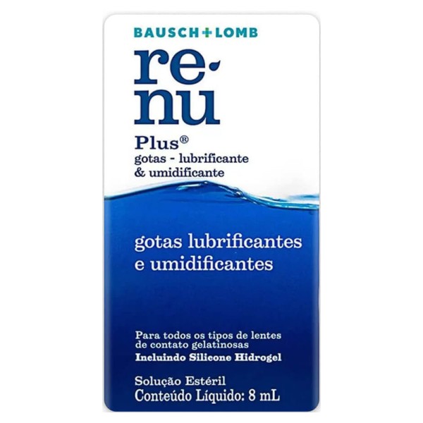 Encontraproduto.com.br - Renu Plus Solução Com 120ml