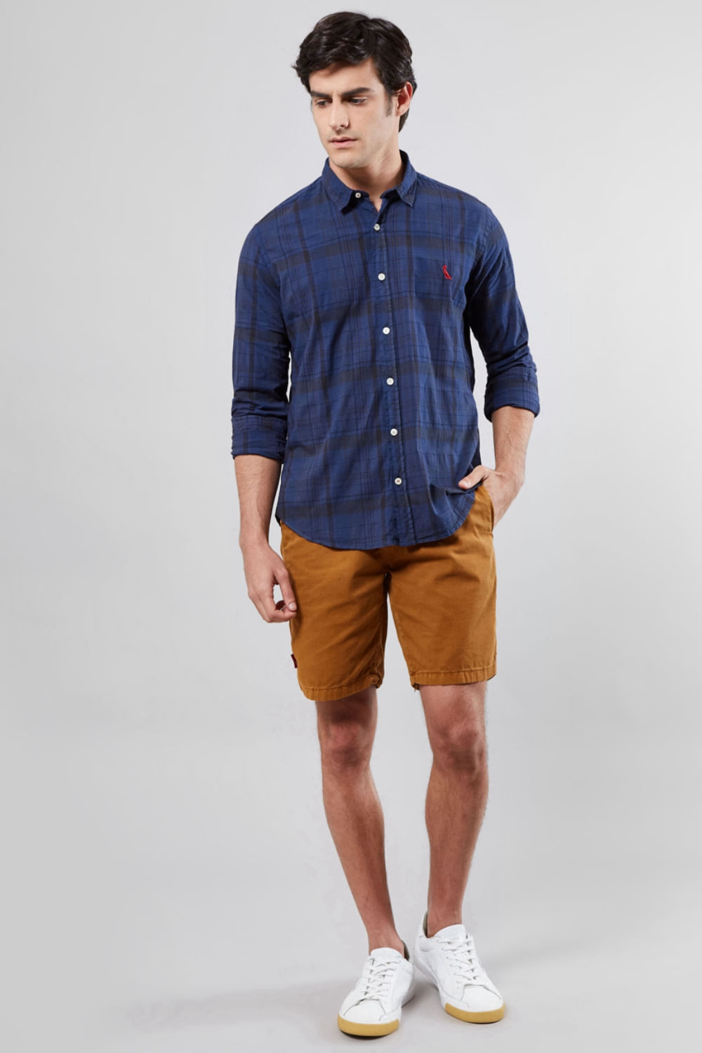 Encontraproduto.com.br - CAMISA REGULAR XADREZ LASTIS 56990