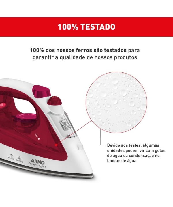 Encontraproduto.com.br - Ferro à Vapor Spray Essentialgliss Arno 127V