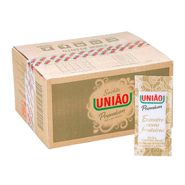 Encontraproduto.com.br - Açúcar Refinado em Sachê União 400 Unidades