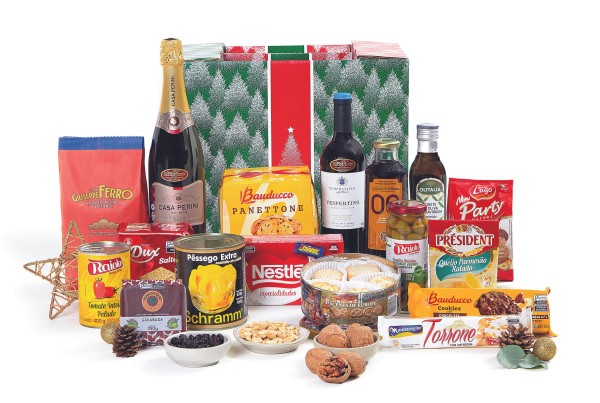 Encontraproduto.com.br - Cesta de Natal Executivo - 20 Itens