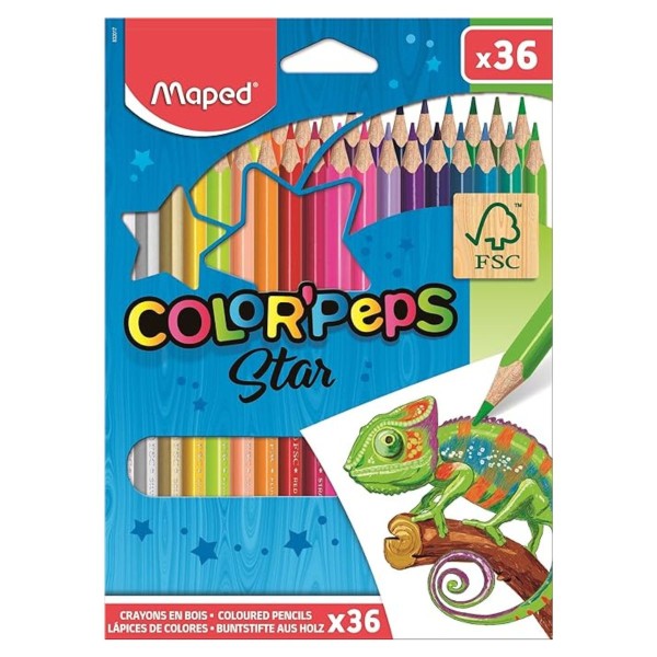 Encontraproduto.com.br - Lápis De Cor Maped 36 Cores.