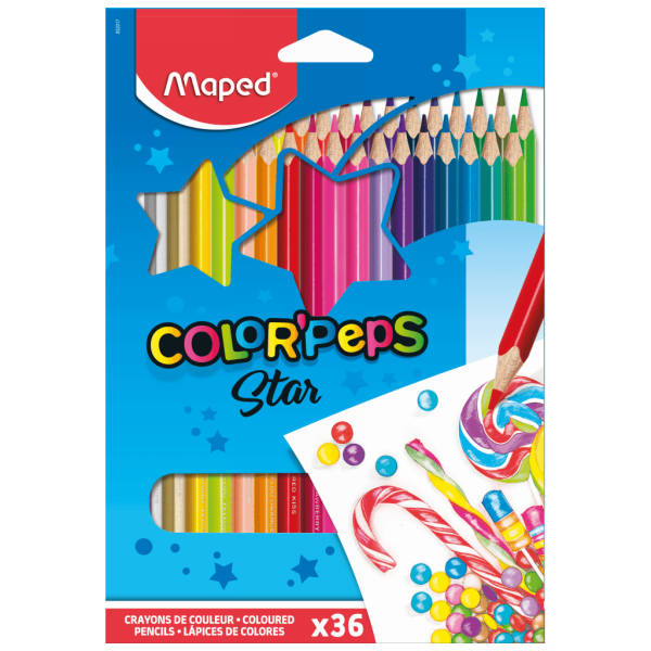 Encontraproduto.com.br - Lápis De Cor Maped 36 Cores.
