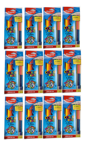 Encontraproduto.com.br - Lápis de Cor Maped Color Peps com 15 Cores