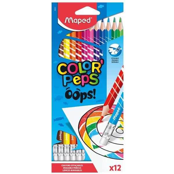Encontraproduto.com.br - Lápis de Cor Color Peps 12 Cores Maped