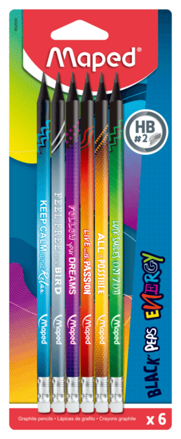 LAPIS GRAFITE HB BLACKPE ENERGY 6UND MAP