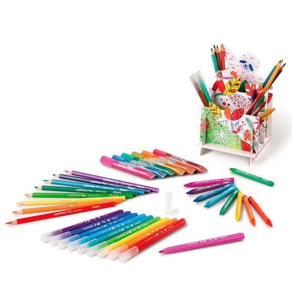 Encontraproduto.com.br - Super KIT de Pintura Creativ 50 Peças Maped