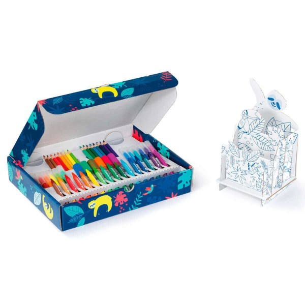 Encontraproduto.com.br - Super KIT de Pintura Creativ 50 Peças Maped