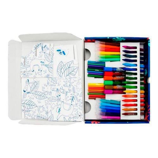Encontraproduto.com.br - Super KIT de Pintura Creativ 50 Peças Maped