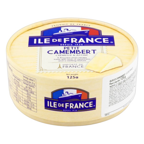 Encontraproduto.com.br - Queijo Camembert Ile de France 125g