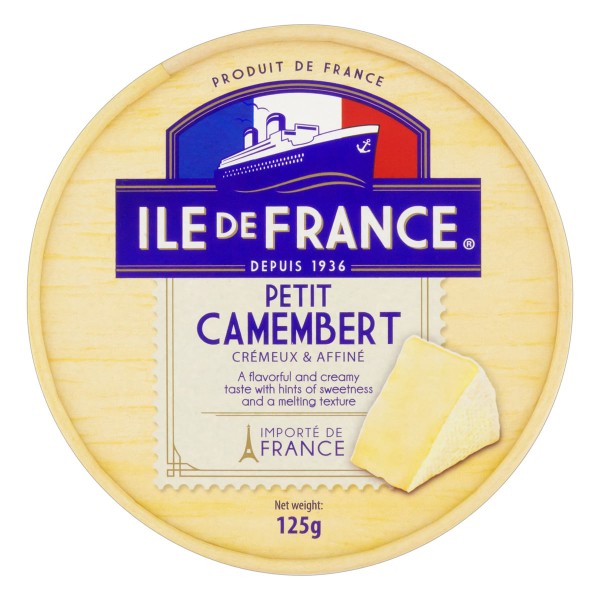 Encontraproduto.com.br - Queijo Camembert Ile de France 125g