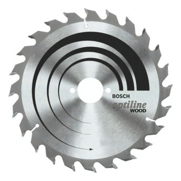Lâmina de serra circular 184mm x 20mm 60 dentes metal duro/vídea - BOSCH