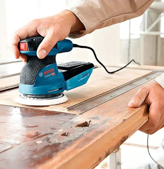 Encontraproduto.com.br - Lixadeira Orbital Bosch GEX 125-1 AE 250W com Coletor de pó