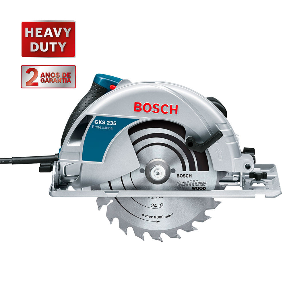 Serra Circular Bosch GKS 235 2100W 9.1/4 Pol