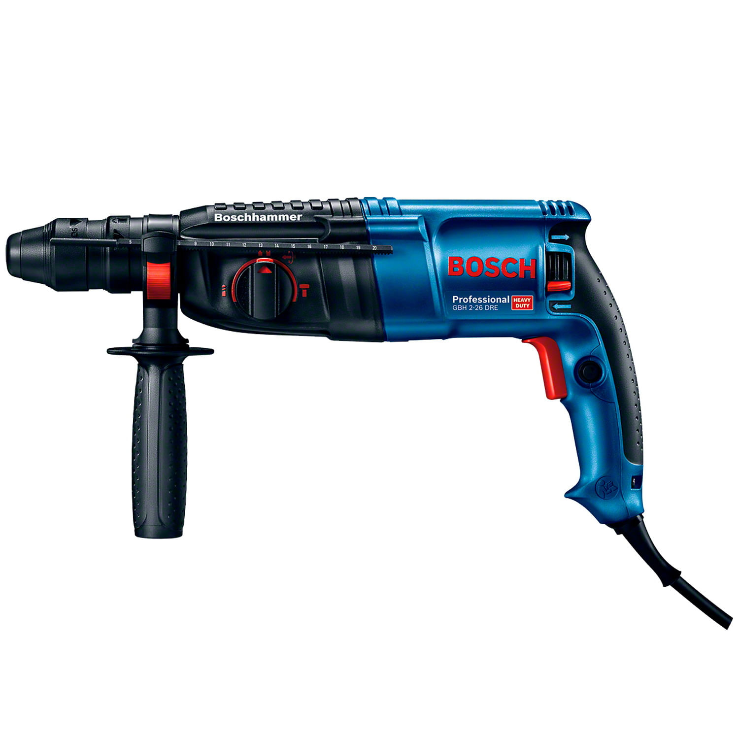 Martelo Perfurador Rompedor Bosch GBH 2-26 DRE 800W 2,7J EPTA com Maleta
