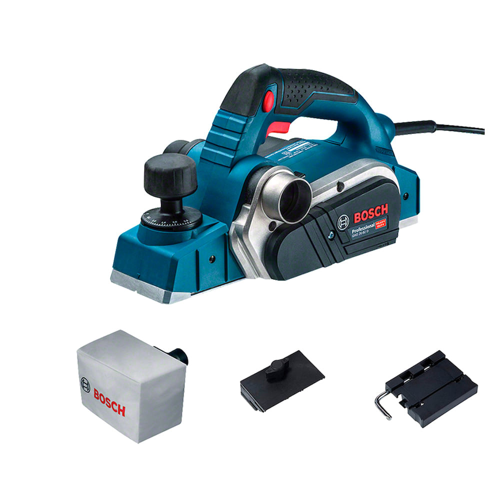Encontraproduto.com.br - Plaina Bosch GHO 26-82 D 710W com Saco coletor de pó