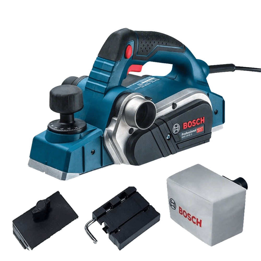 Encontraproduto.com.br - Plaina Bosch GHO 26-82 D 710W com Saco coletor de pó