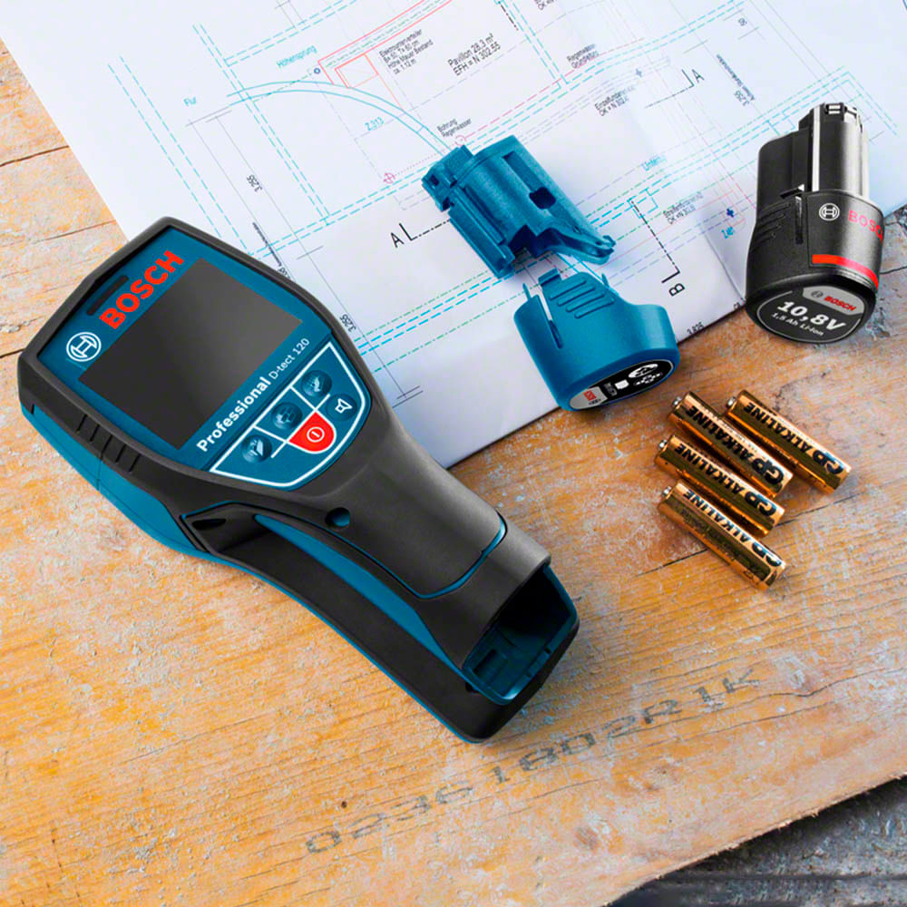 Encontraproduto.com.br - Detector de Materiais Bosch D-tect 120 Professional - Bosch