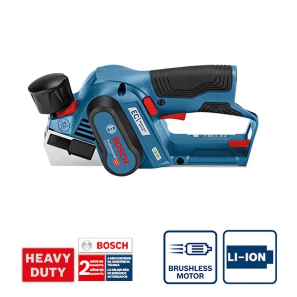 Encontraproduto.com.br - Plaina Manual 12V Íons de Lítio GHO 12V-20 Brushless sem Carregador sem Bateria Bosch