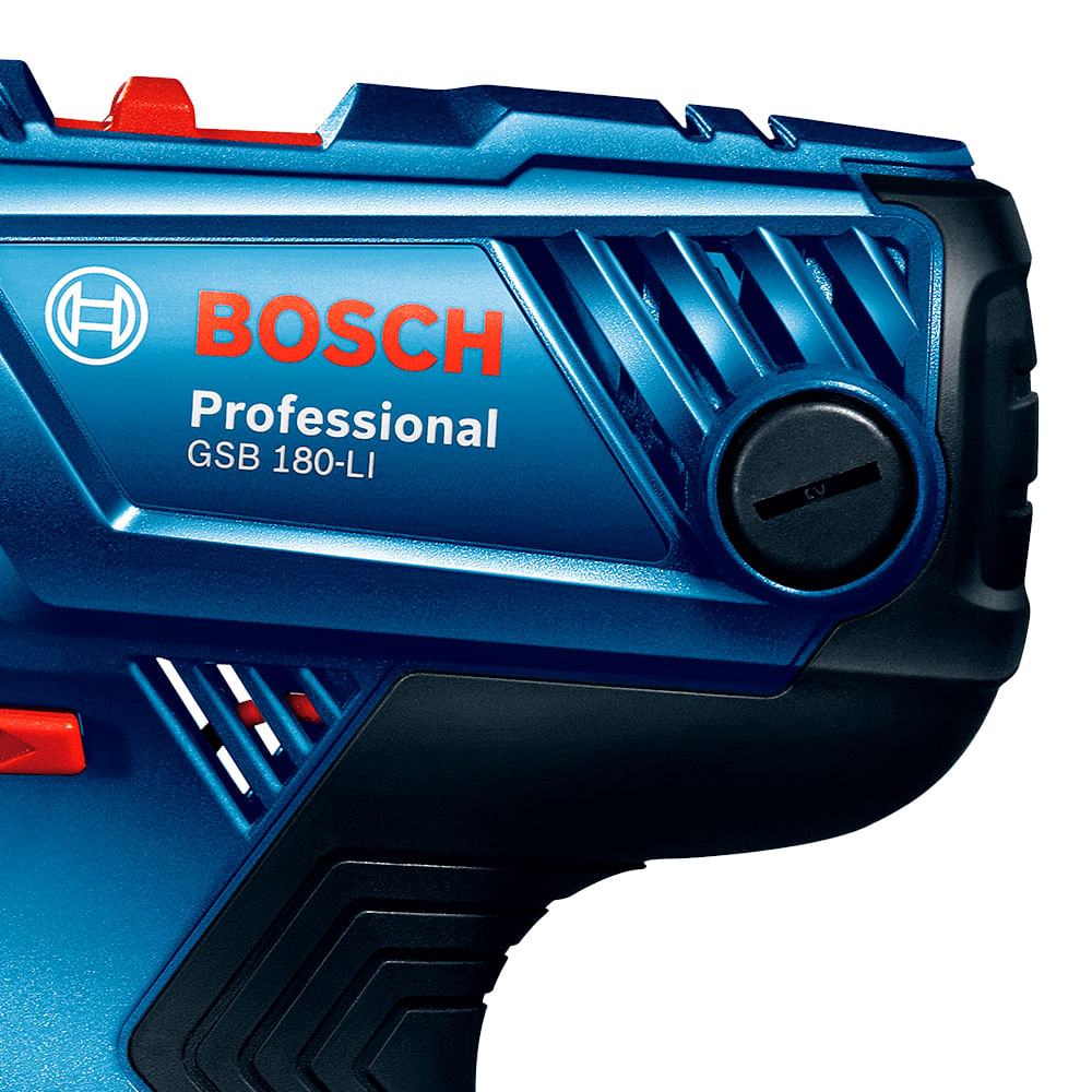 Encontraproduto.com.br - Kit Furadeira Parafusadeira Bosch GSB180-LI + Chave De Impacto Bosch GDX180-LI