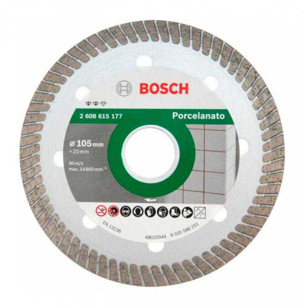Disco Diamantado para Porcelanato Turbo Expert  Bosch
