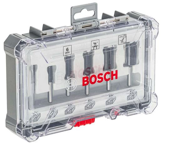 Kit Fresas Bosch 1/4