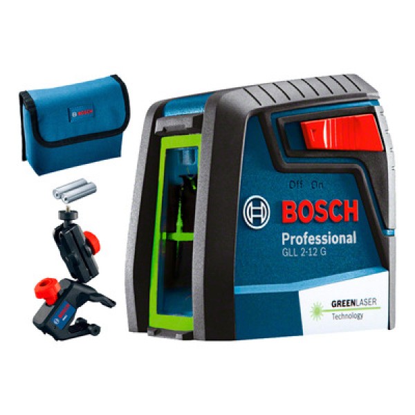 Encontraproduto.com.br - Nível Laser De Linha Profissional Bosch GLL 2-12G