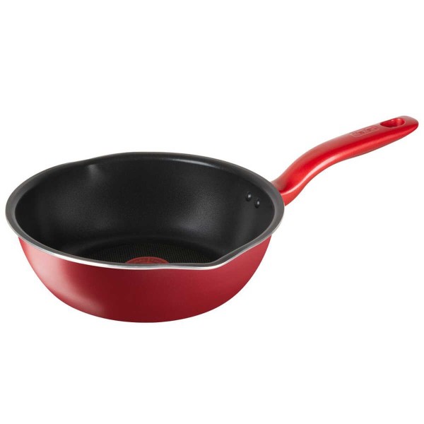 Encontraproduto.com.br - Frigideira Tefal Chef 28cm Vermelho L3u1bkc11