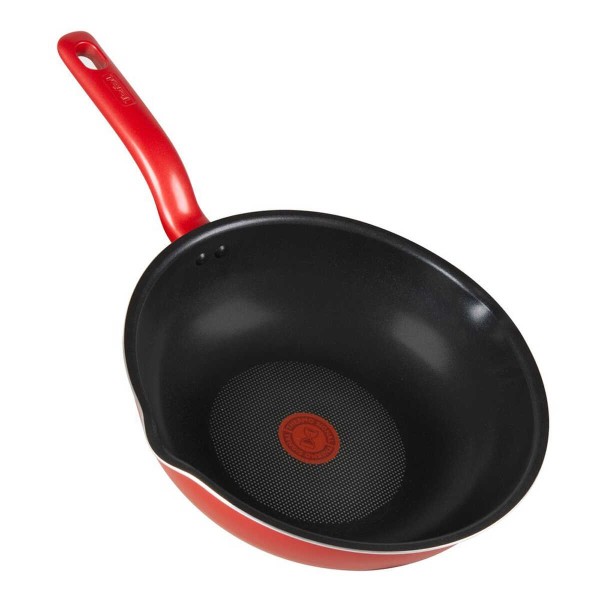 Encontraproduto.com.br - Frigideira Tefal Chef 28cm Vermelho L3u1bkc11