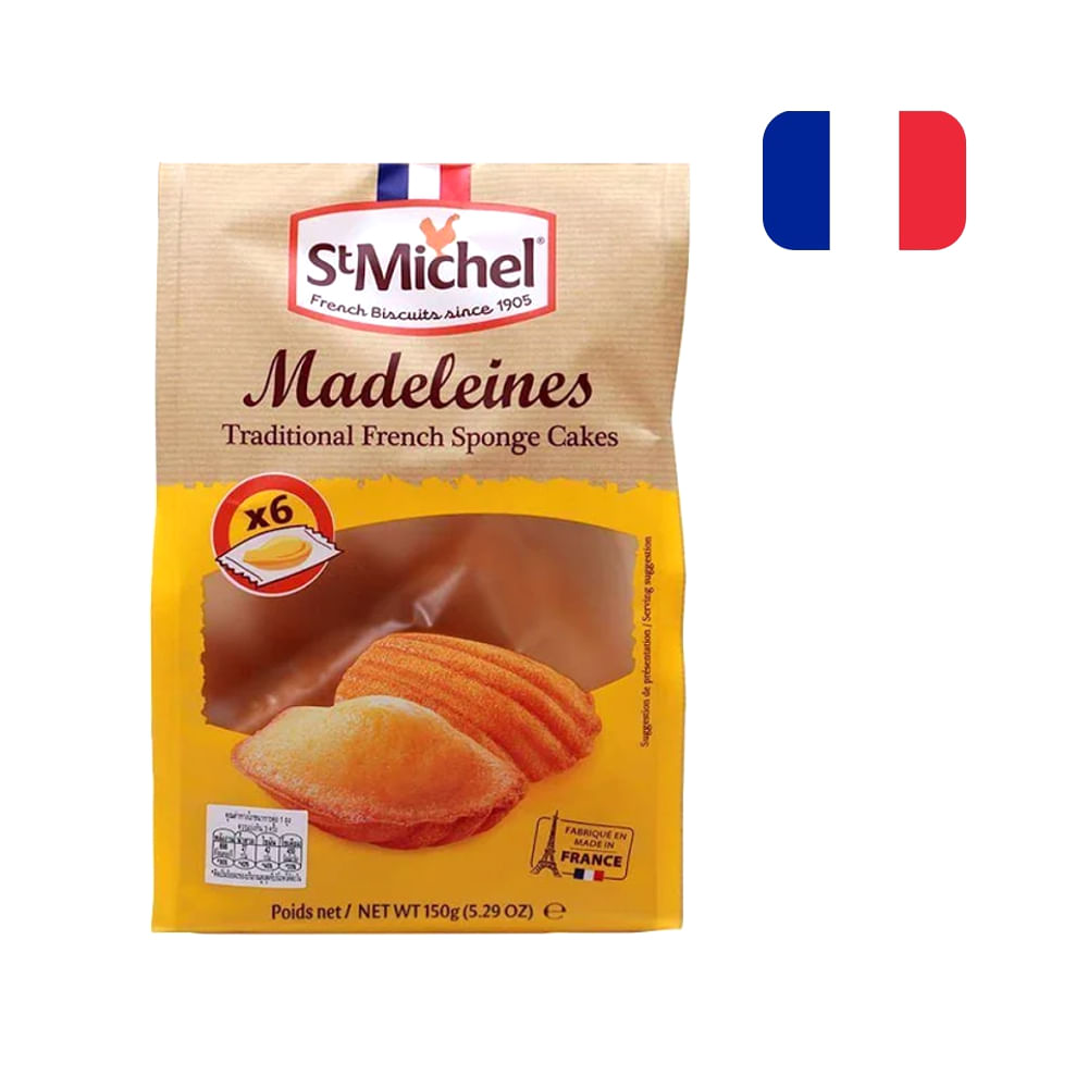 BOLINHO SAINT MICHEL MEDELEINE 150G
