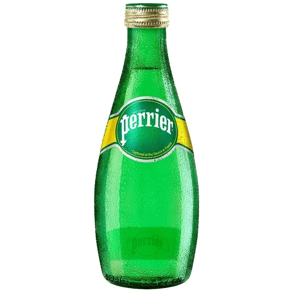 Encontraproduto.com.br - Água Mineral Importada Perrier Gaseificada 330ml 4 Unidades