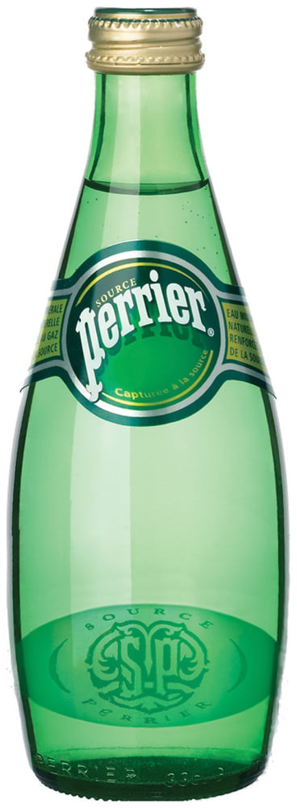 Encontraproduto.com.br - Água Mineral Importada Perrier Gaseificada 330ml 4 Unidades